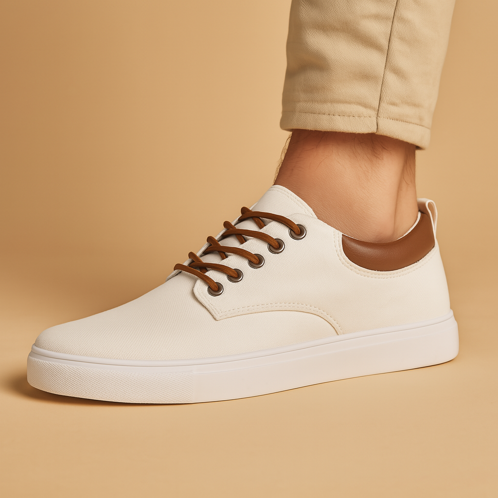 Men’s Slip-On Shoes with Supportive Sole