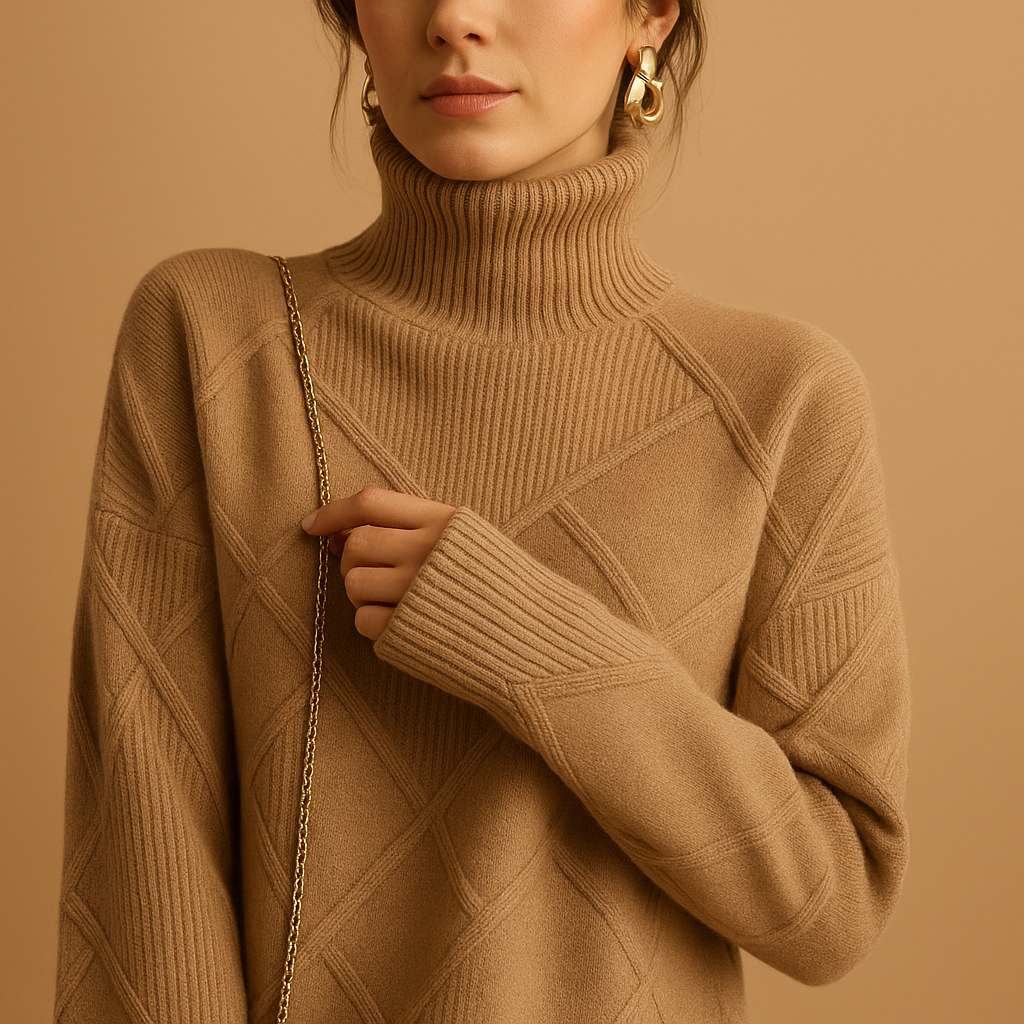 Women’s Knit Turtleneck Sweater