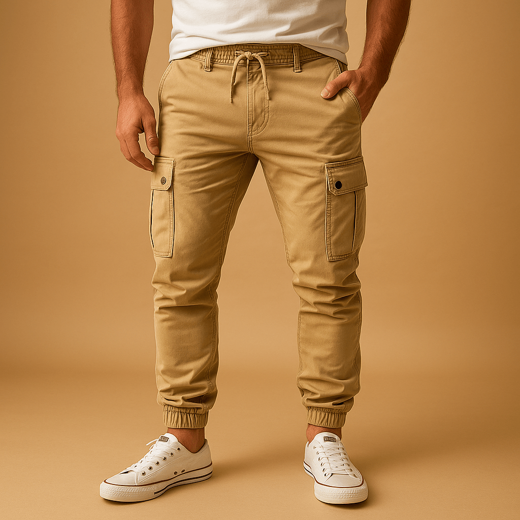 Men’s Cargo Pants with Pockets - North Wardrobe