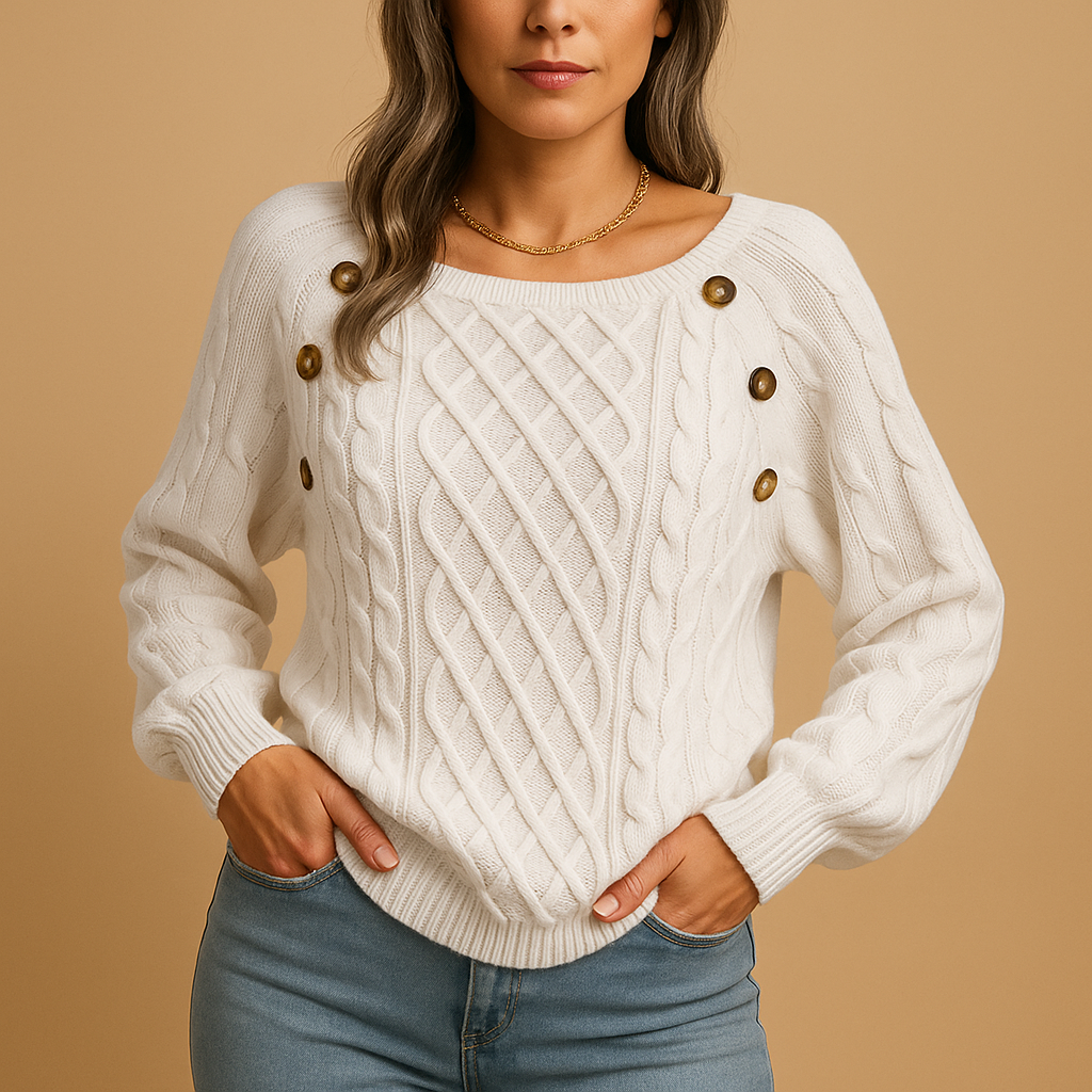 Women’s Classic Long-Sleeve Knit Sweater